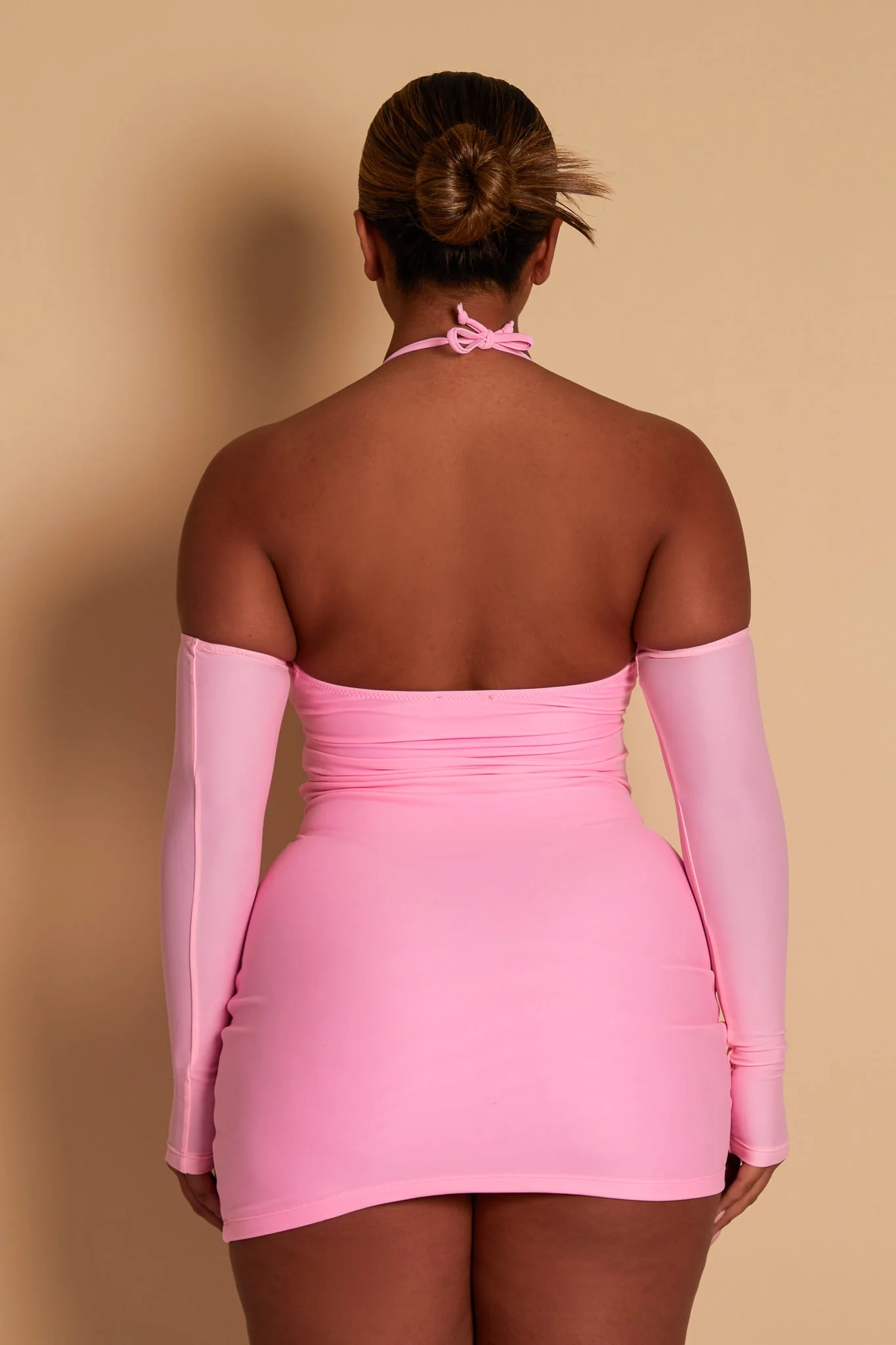Pink Ruched Mini - Image 8