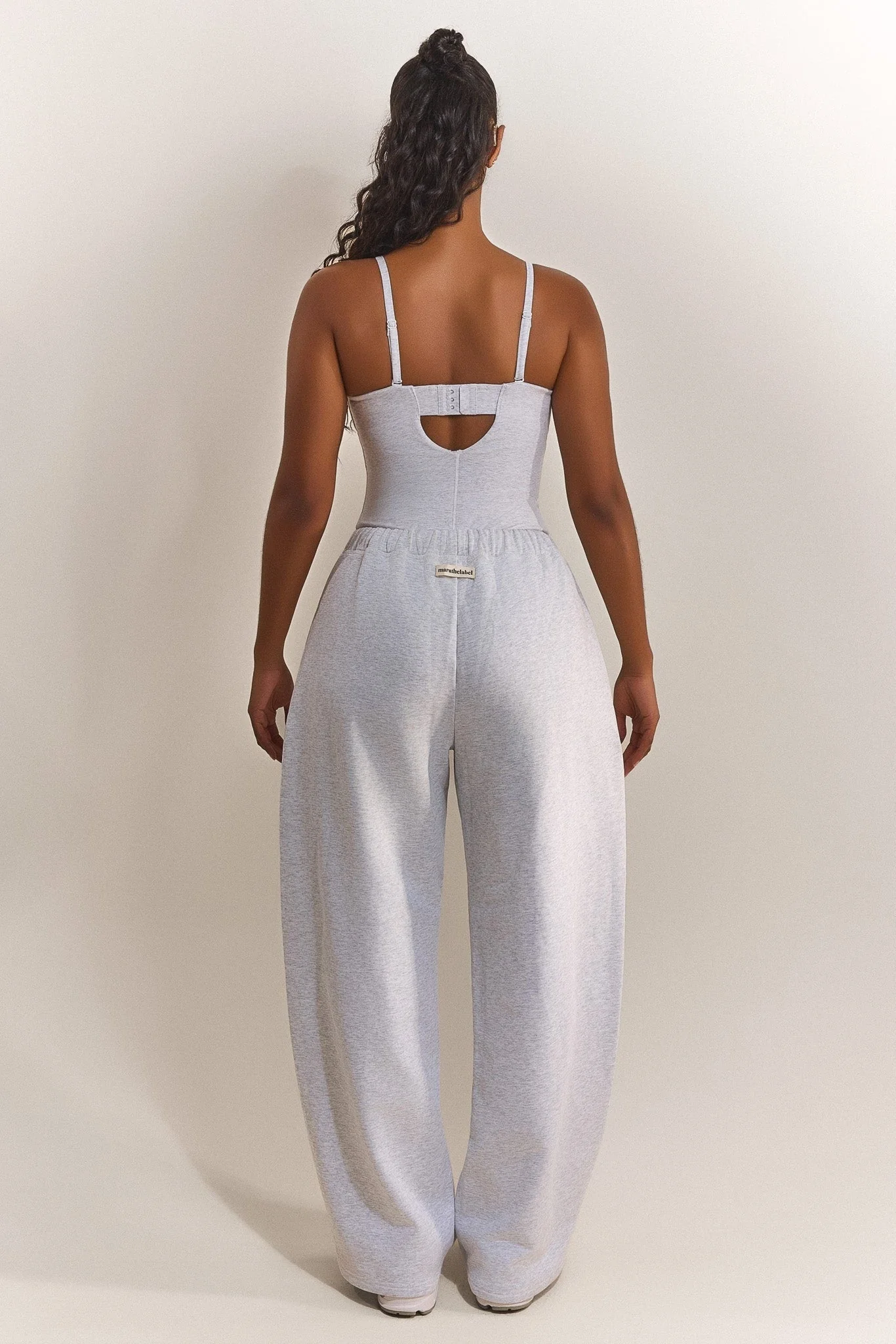 The Basic Jogger in Grey Marl - Image 4