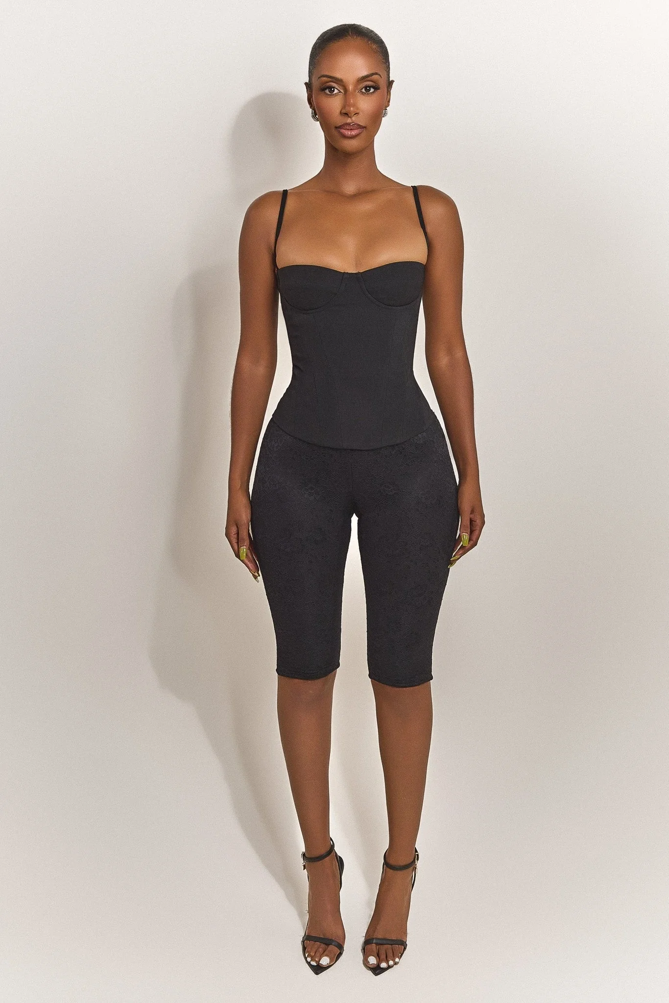The Brielle Capri Bottoms in Black - Image 13