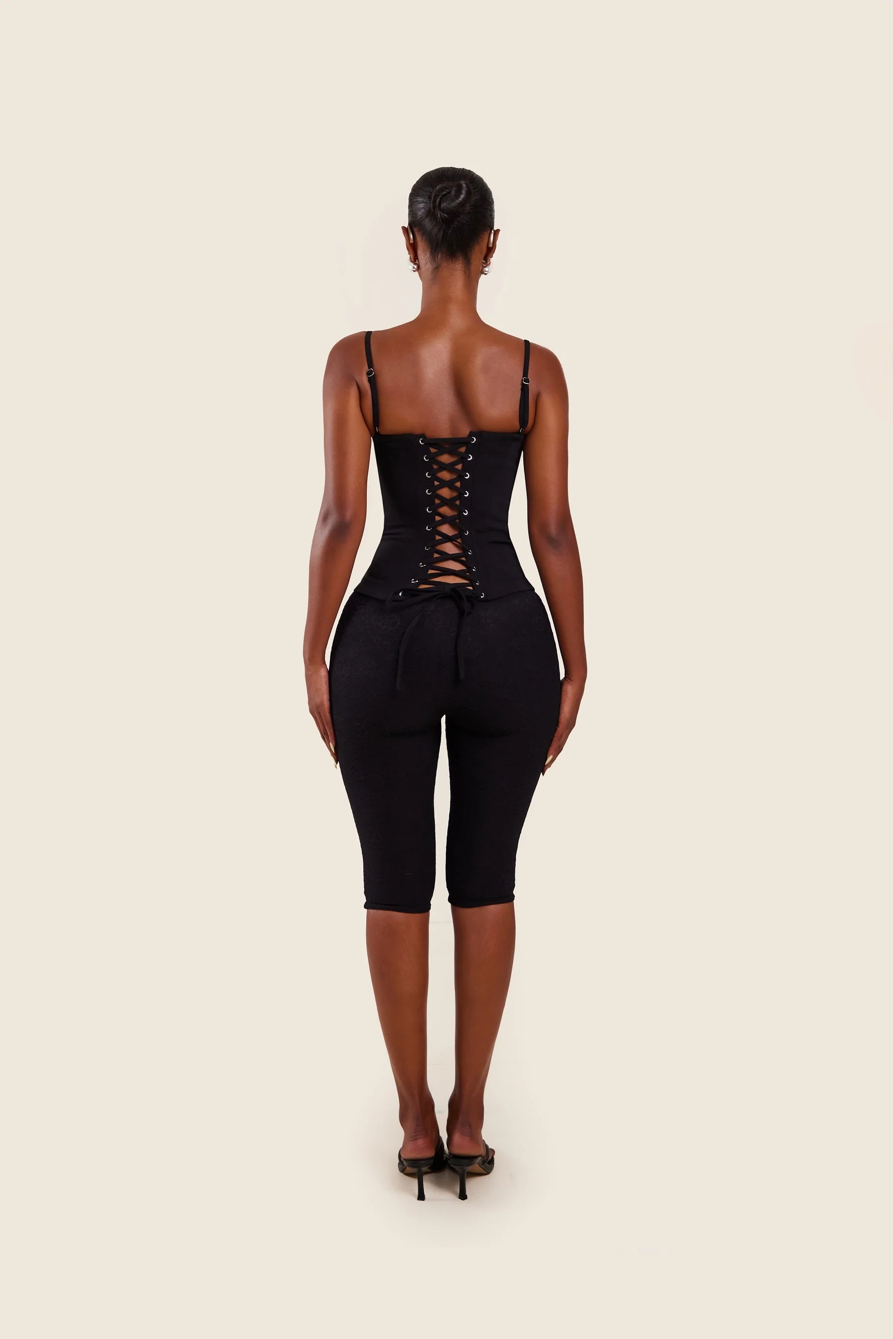 The Brielle Capri Bottoms in Black - Image 19