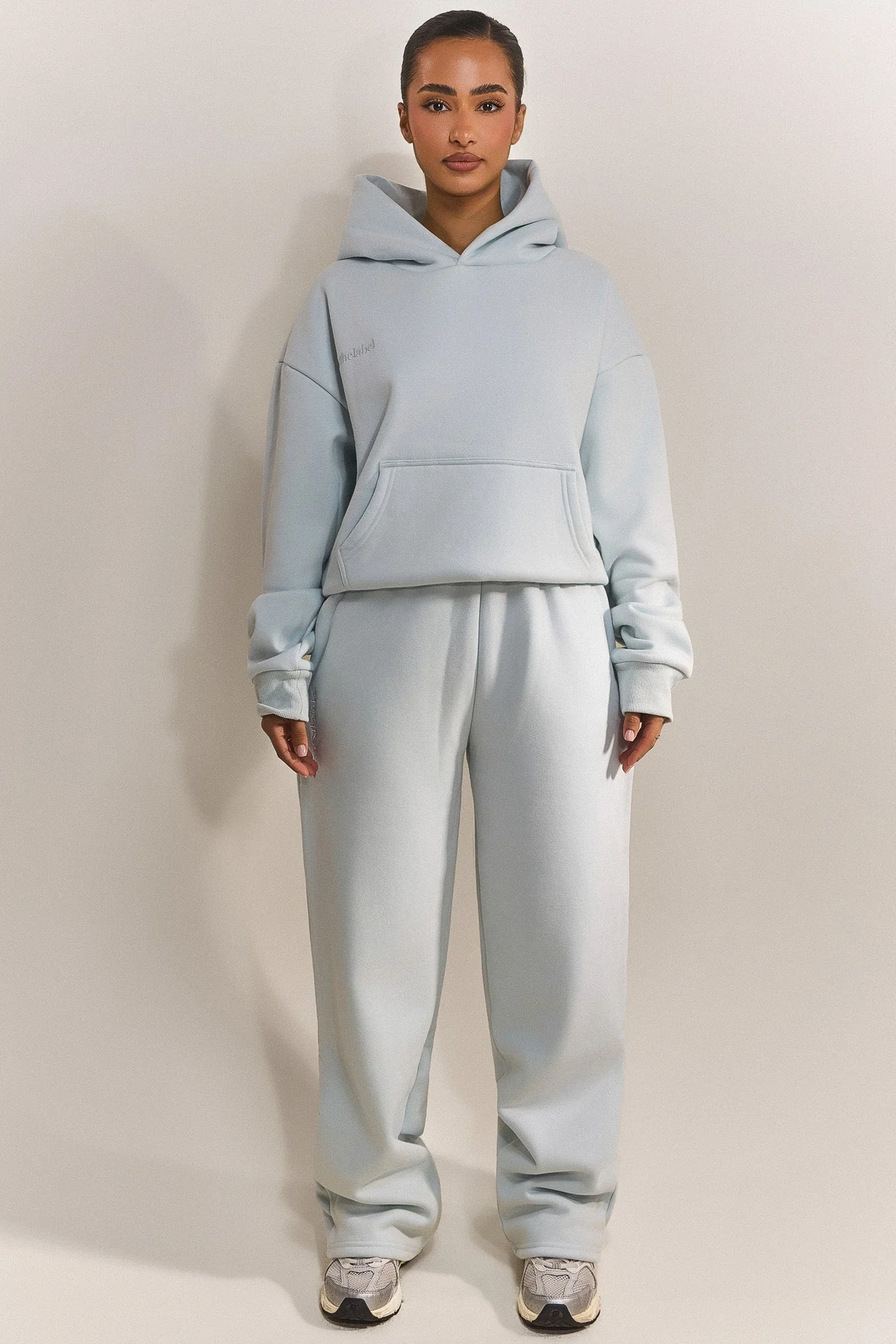 The Classics Hoodie in Baby Blue - Image 3