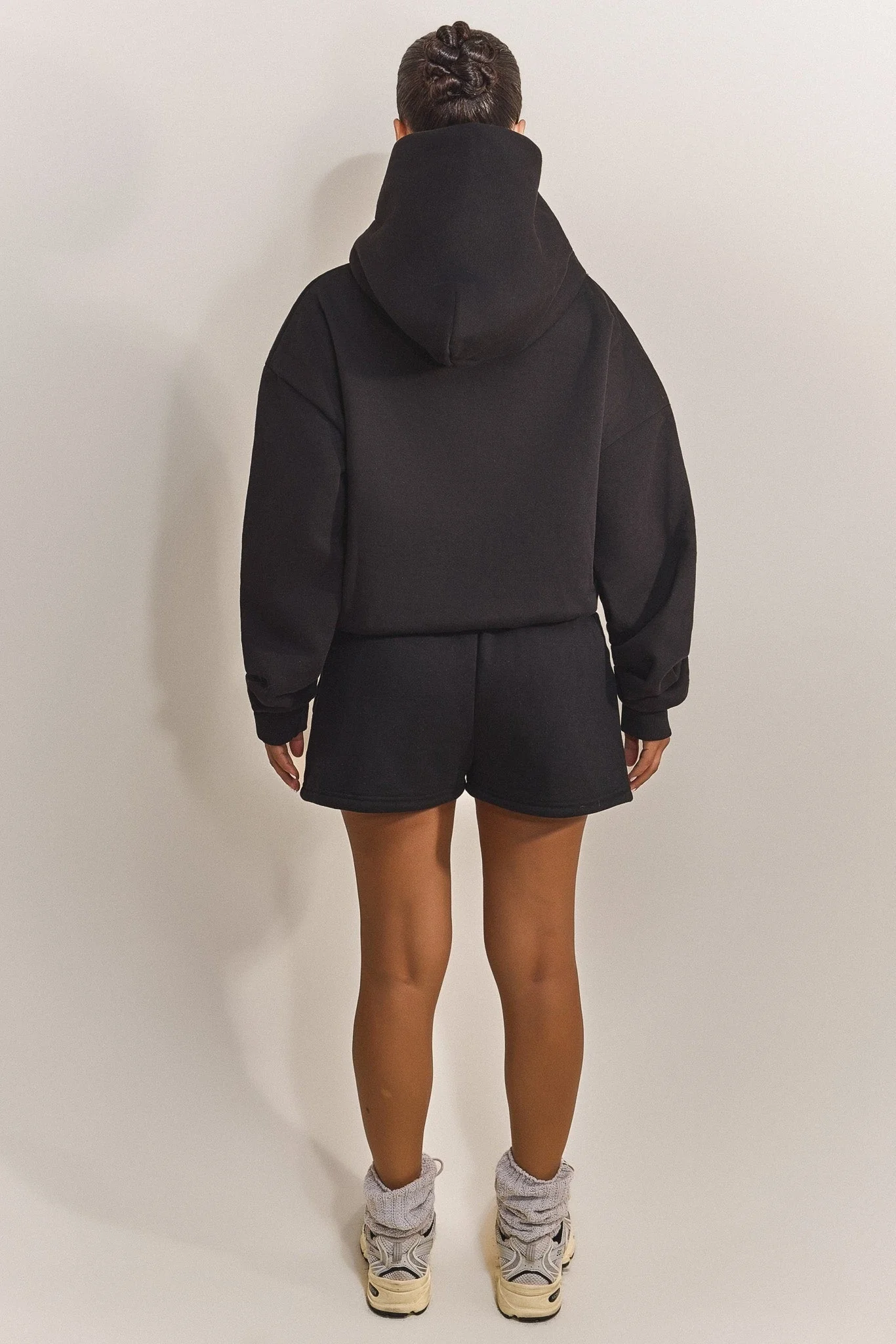 The Classics Hoodie in Black - Image 4