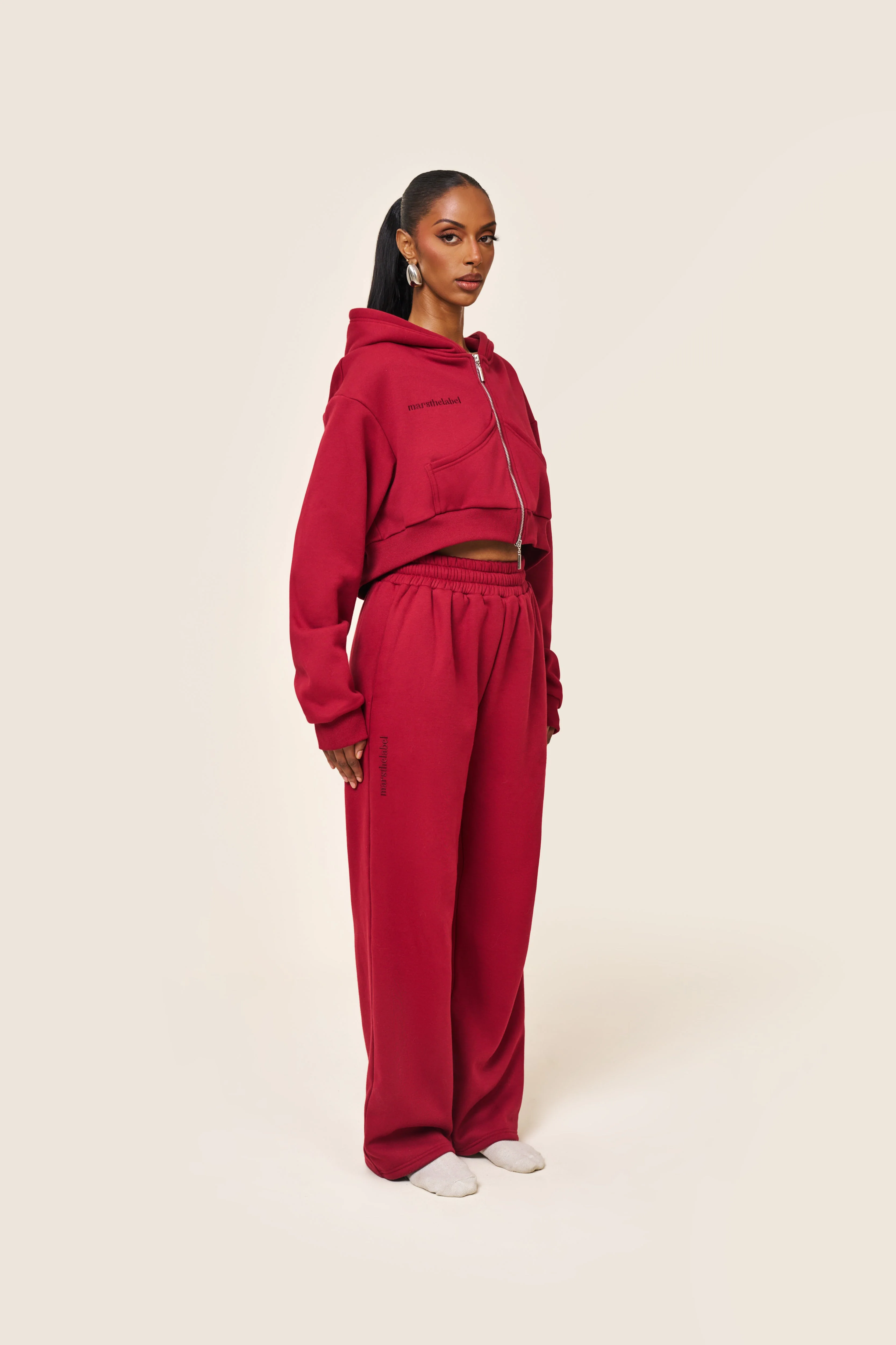 The Classics Joggers in Red - Image 2