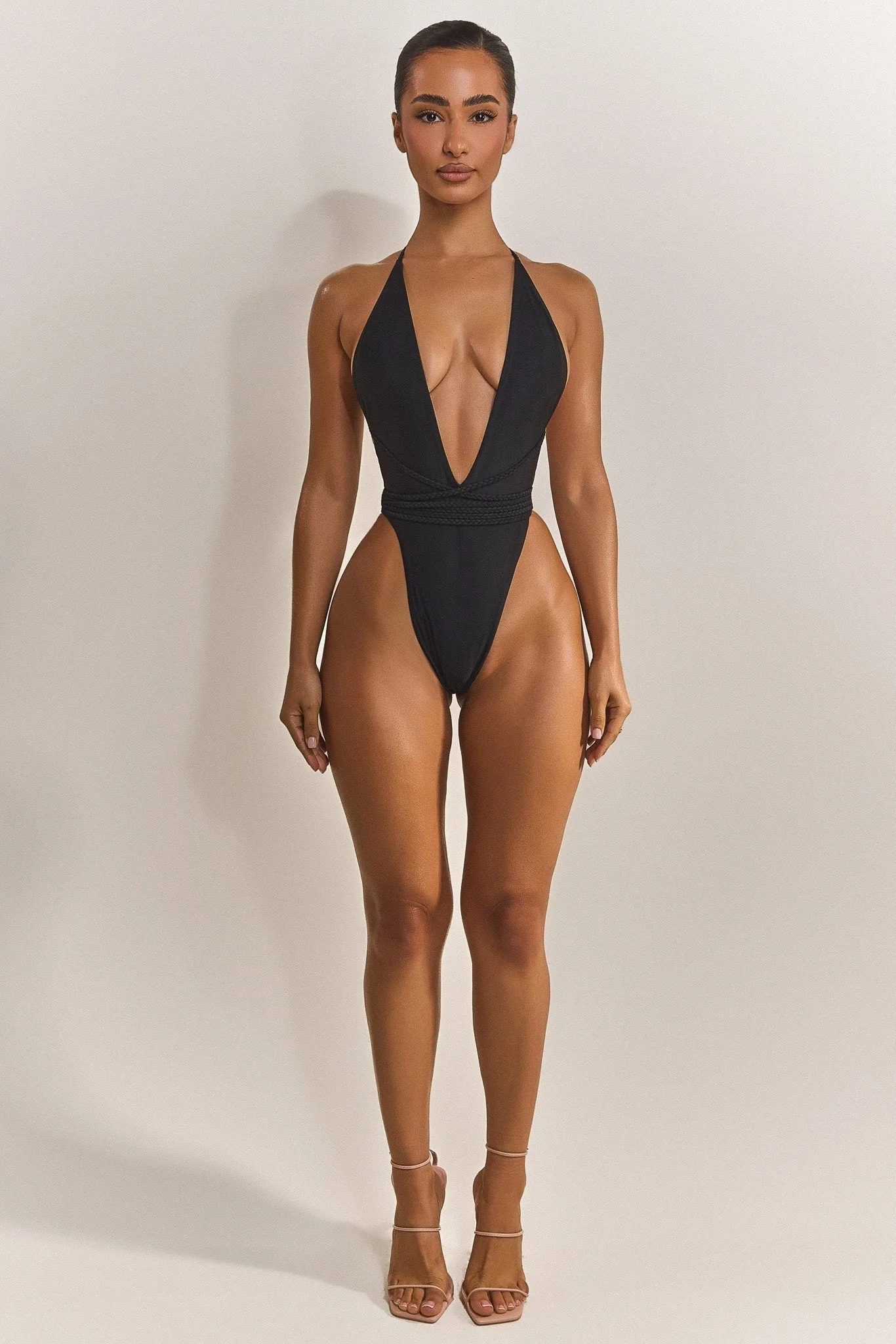 The Fishtail Swimsuit in Black - Image 5
