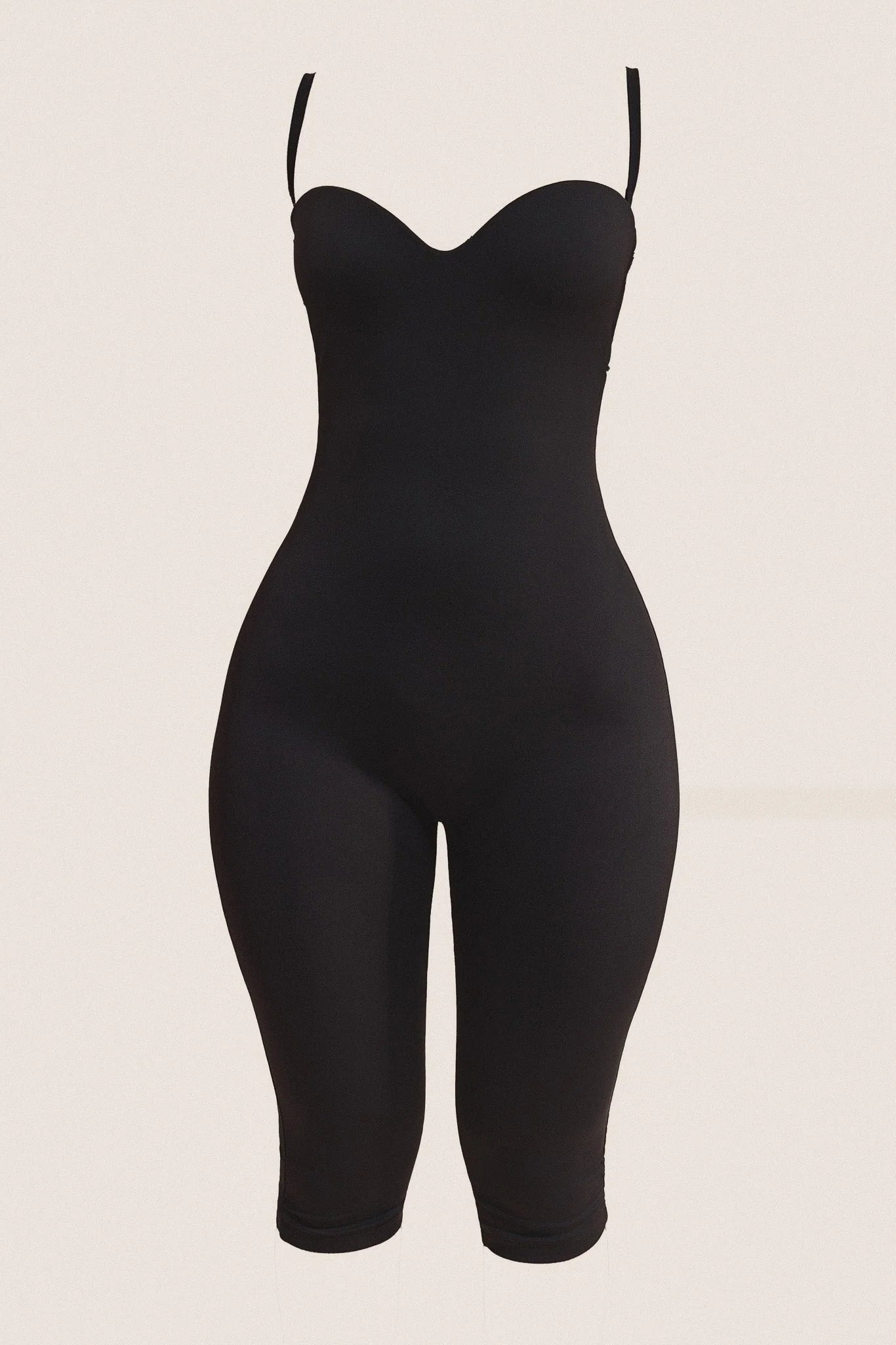 The Sculpt Capri Jumpsuit in Black - Image 7