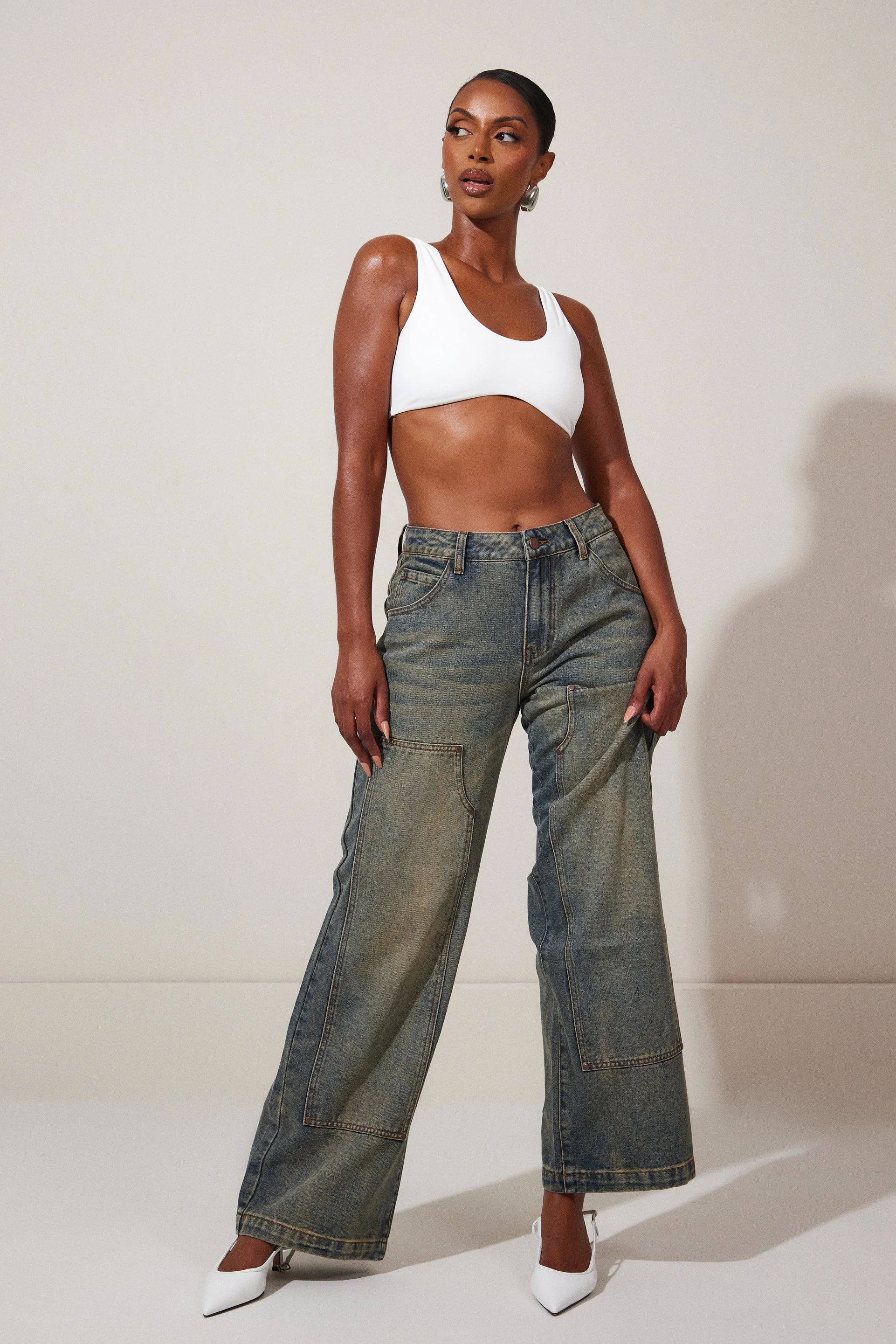 The Zoya Jeans in Dark Wash - Image 16